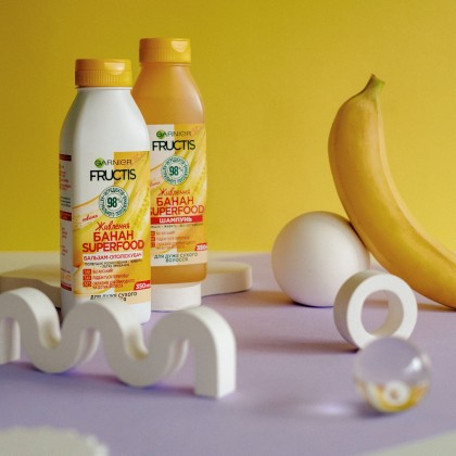 Шампунь + ополаскиватель для волос Banana (демо)